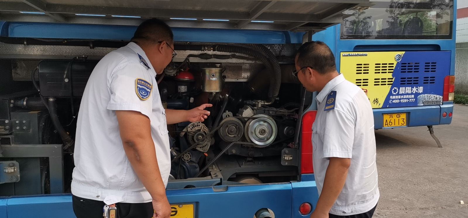 公交集團(tuán)公交事業(yè)一部開展運(yùn)營車輛安全、機(jī)務(wù)大檢查